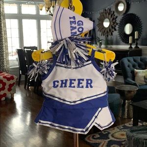 3 Build-a-bear cheerleading costumes